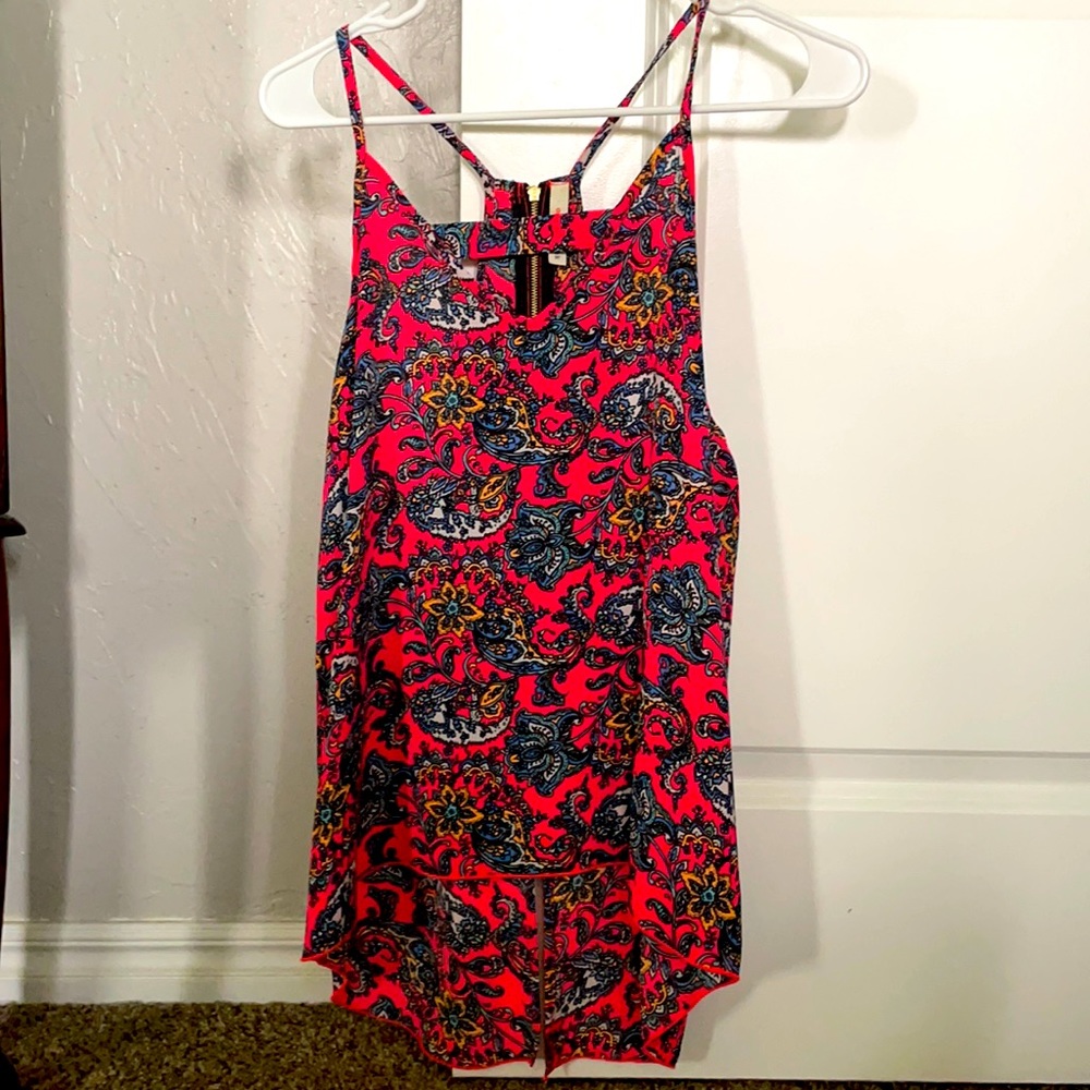 Unique colorful tank